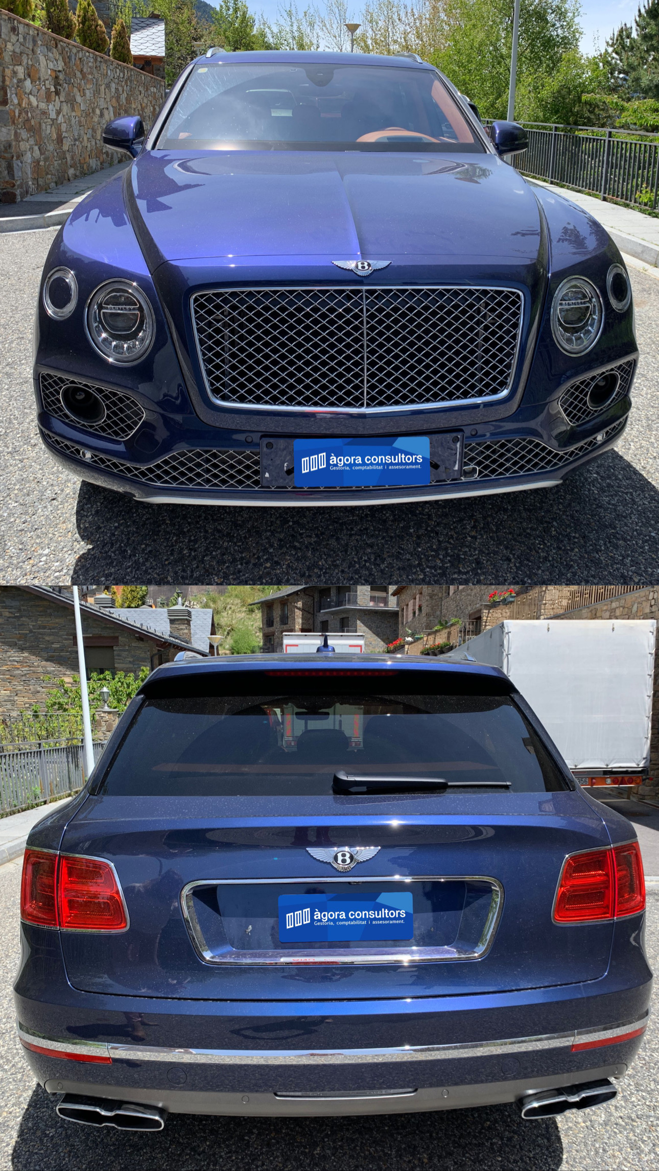 Matriculació turística per a SUV de luxe al Principat: Bentley Bentayga.