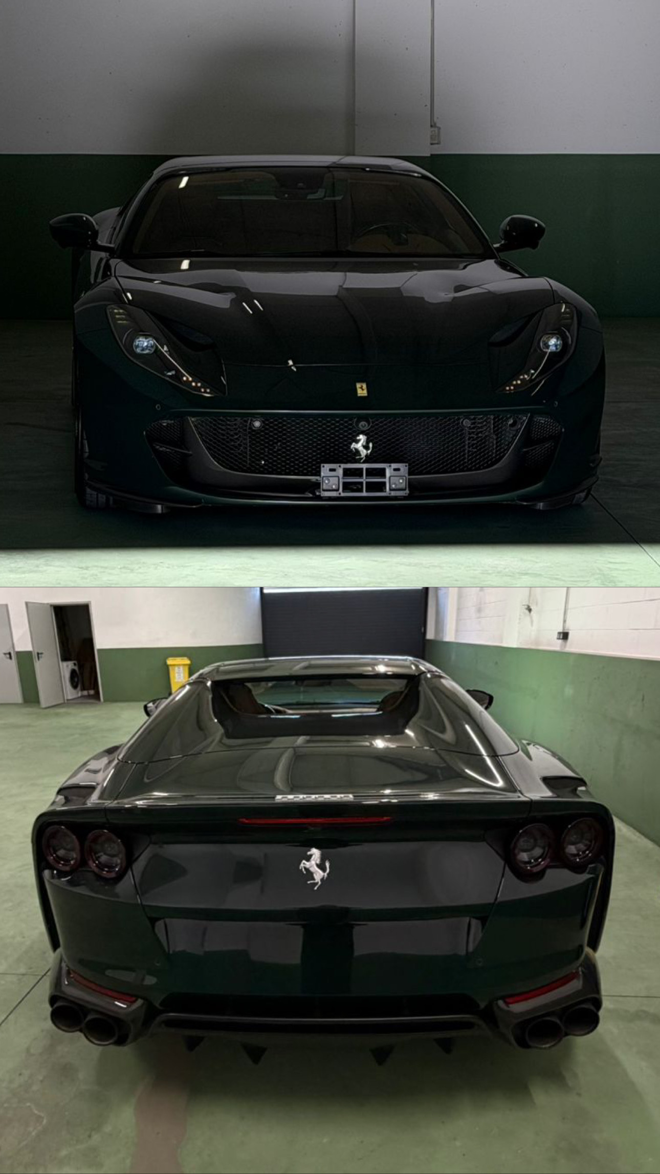 Ferrari 812 Superfast matriculado con matricula de Andorra con Àgora Consultors